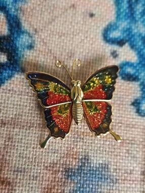 Vintage Butterfly Brooch